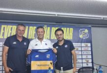 Walter Ribonetto fue presentado como nuevo Director Técnico de Everton