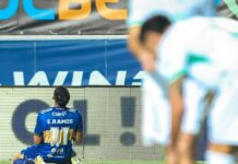 Emocionado hasta las lágrimas: El golazo de Emiliano Ramos que rescató a Everton